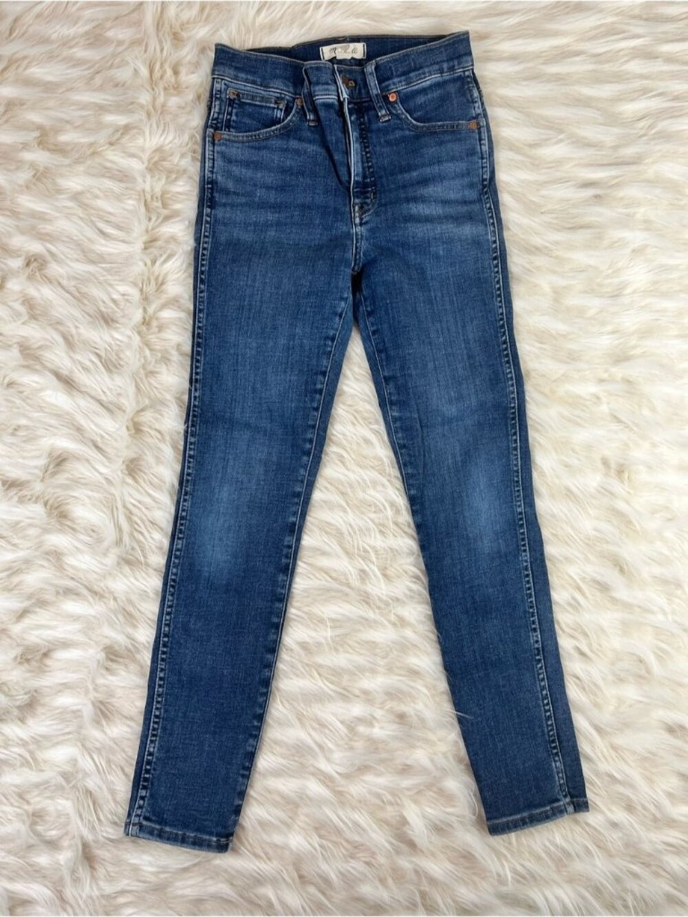 Madewell Jeans Women's 27x28 High Rise Skinny Medium Wash